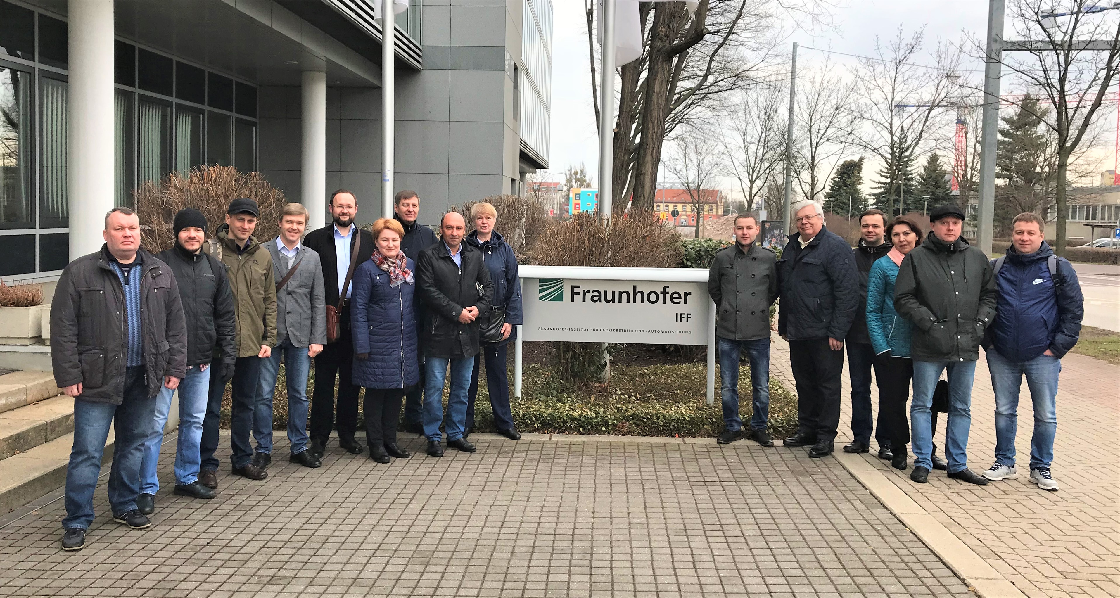 Группа участников стажировки в Германии 2018